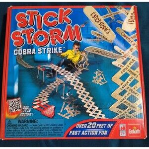 2013 Stick Storm Cobra Strike By Goliath Games 100% Complete